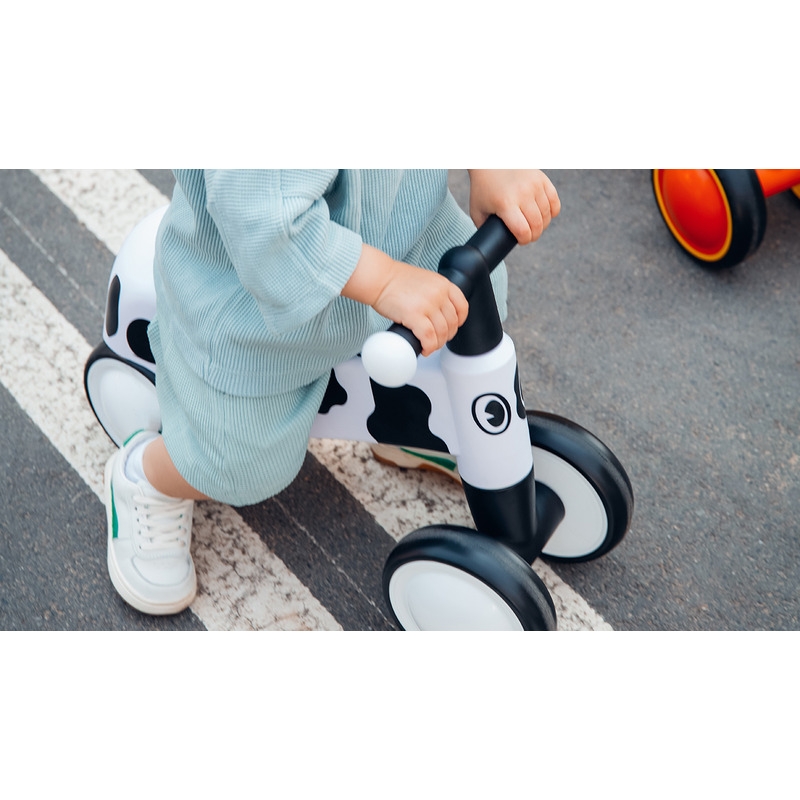 Lionelo - Bicicleta fara pedale, Sammy, Cu 4 roti, Din spuma EVA, Stabila, Manere moi, antiderapante, 12- 36 luni, Greutate maxima suportata 25 kg, Certificata EN 71-1:2014, EN 71-2:2011, EN 71-3:2019, Roz