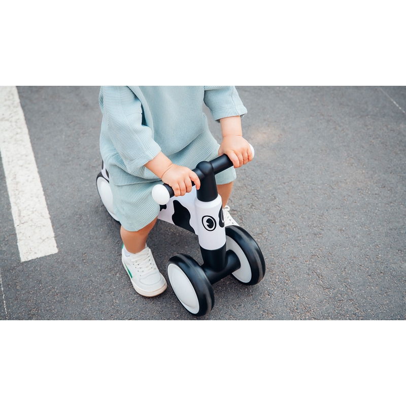 Lionelo - Bicicleta fara pedale, Sammy, Cu 4 roti, Din spuma EVA, Stabila, Manere moi, antiderapante, 12- 36 luni, Greutate maxima suportata 25 kg, Certificata EN 71-1:2014, EN 71-2:2011, EN 71-3:2019, Roz