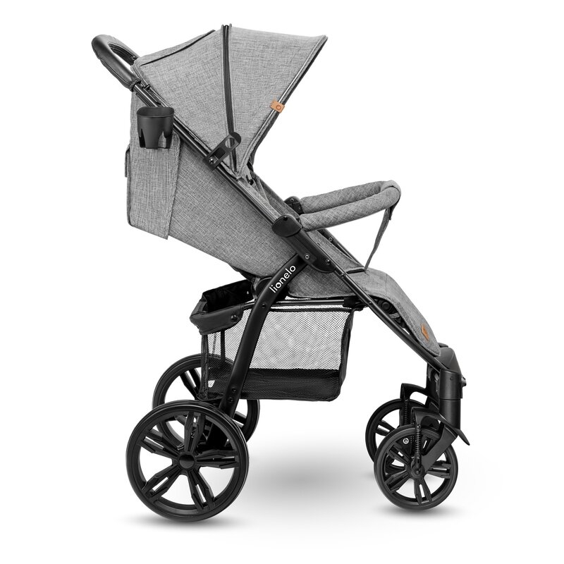Lionelo - Carucior sport Annet Plus, De la nastere, Cu accesorii, 0- 22 Kg, Gri