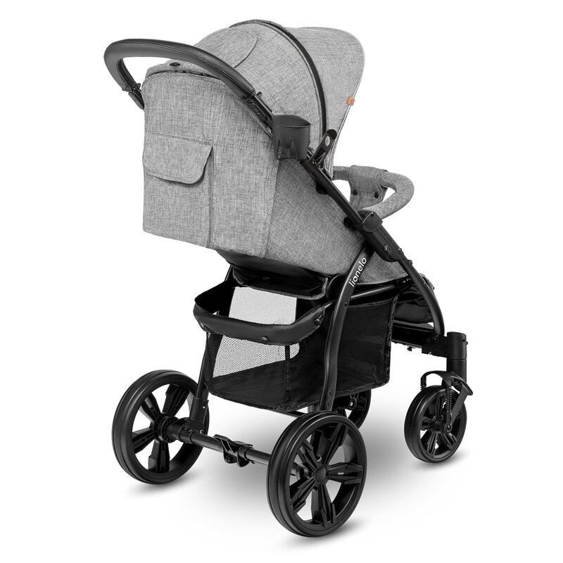 Lionelo - Carucior sport Annet Plus, De la nastere, Cu accesorii, 0- 22 Kg, Gri
