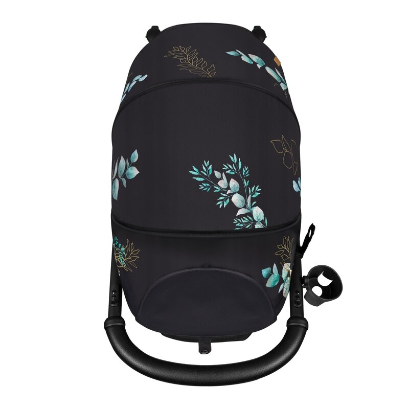 Lionelo - Carucior sport Annet Plus, Editie limitata, De la nastere, Cu accesorii si capotina XXL reglabila, 0 - 22 Kg, Conform cu standardele europene de securitate EN1888-1 si EN1888-2, Negru