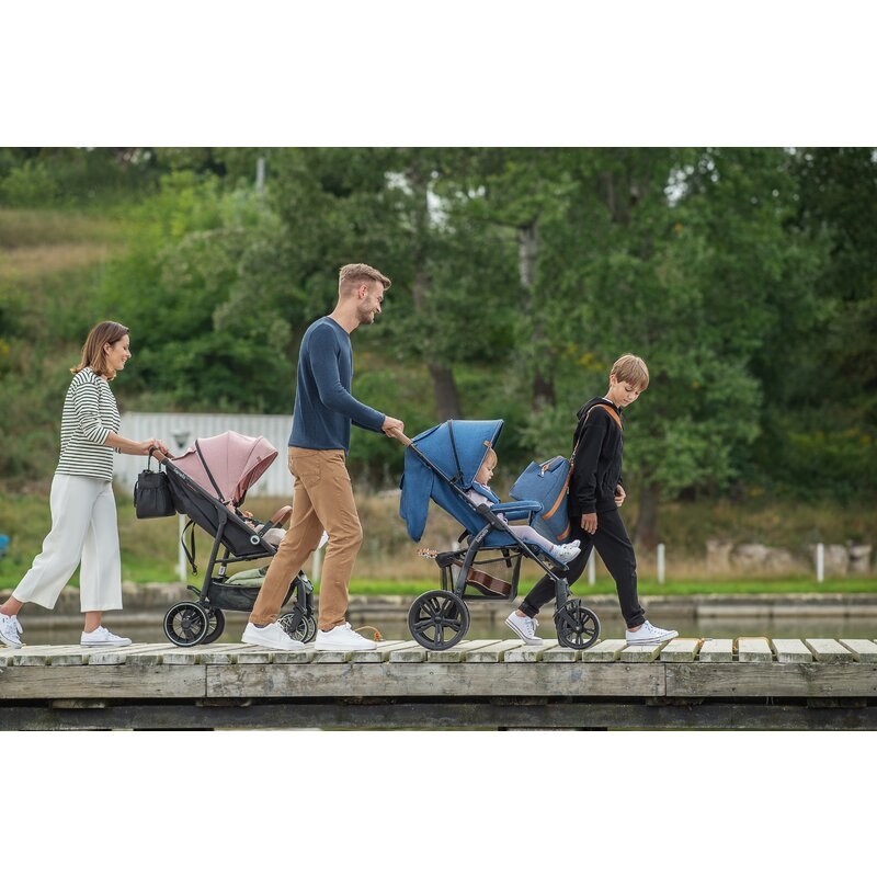 Lionelo - Carucior sport Annet Plus, Editie limitata, De la nastere, Cu accesorii si capotina XXL reglabila, 0 - 22 Kg, Conform cu standardele europene de securitate EN1888-1 si EN1888-2, Negru