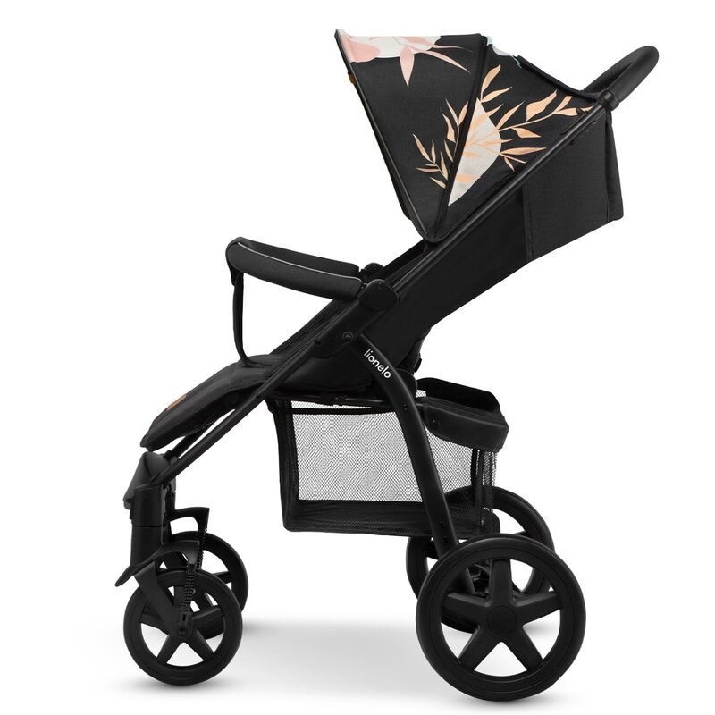 Lionelo - Carucior sport Annet Plus Lovin\', De la nastere, Cu accesorii, 0 - 22 Kg, Negru