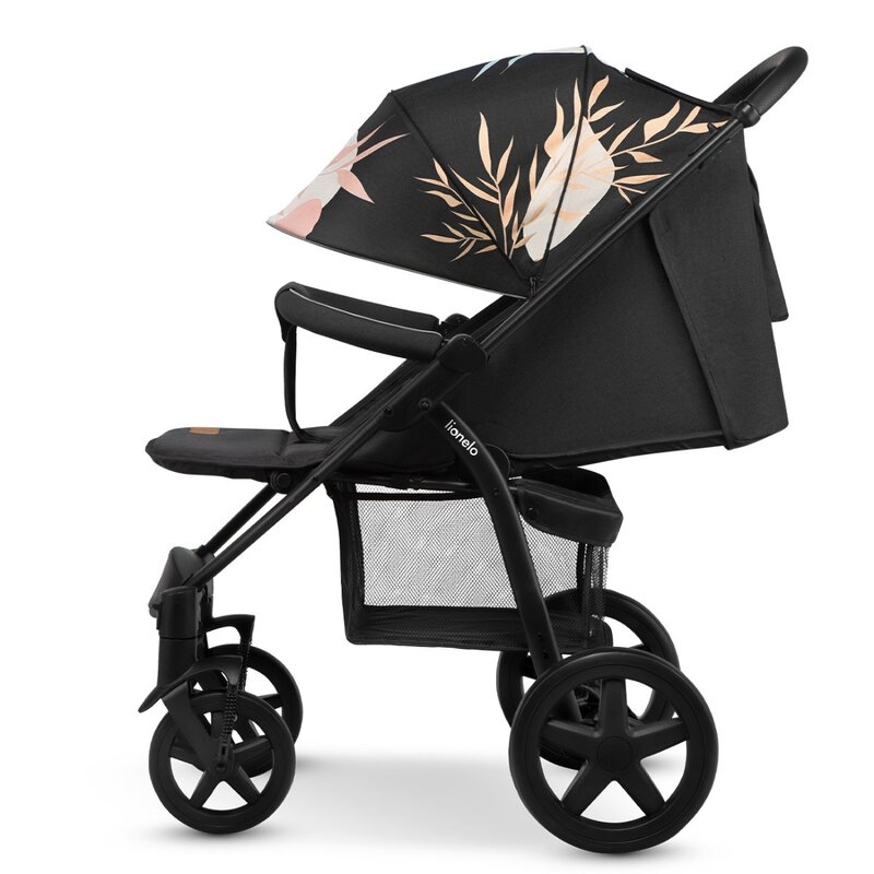 Lionelo - Carucior sport Annet Plus Lovin\', De la nastere, Cu accesorii, 0 - 22 Kg, Negru