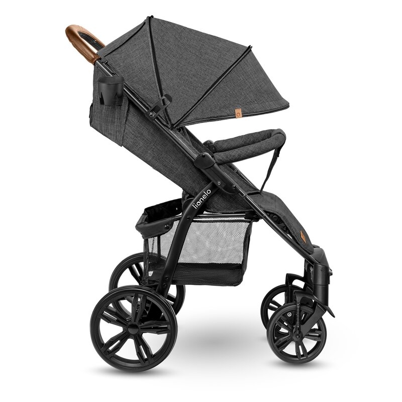 Lionelo - Carucior sport Annet Plus, De la nastere, Cu accesorii, 0- 22 Kg, Gri Caramel