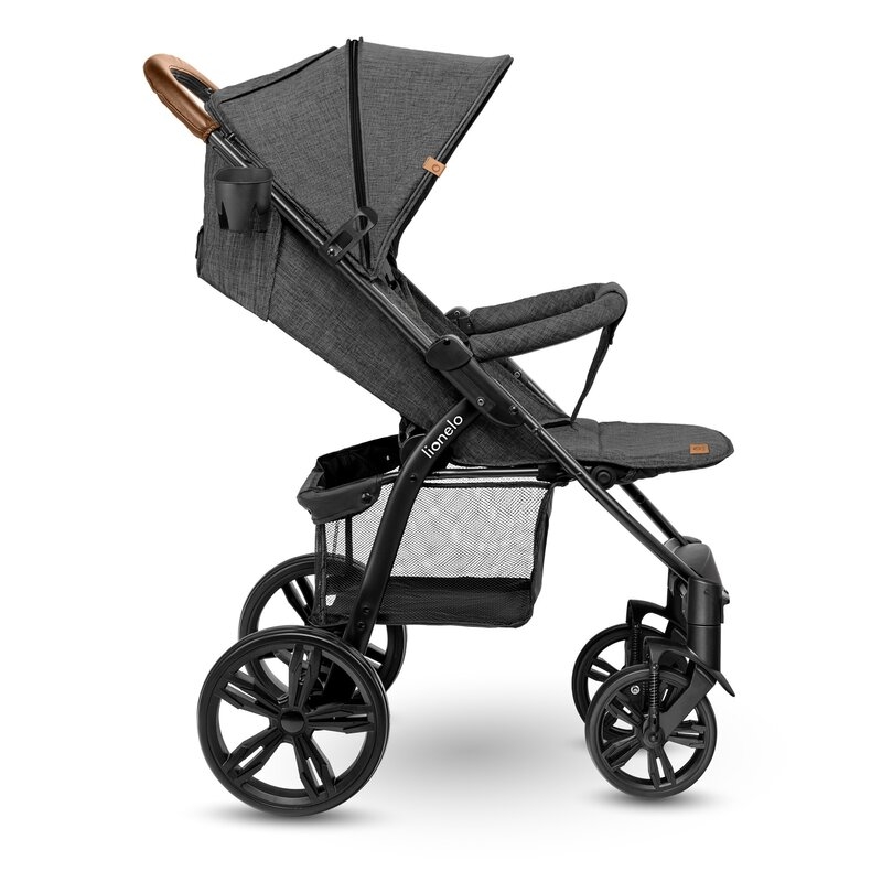 Lionelo - Carucior sport Annet Plus, De la nastere, Cu accesorii, 0- 22 Kg, Gri Caramel
