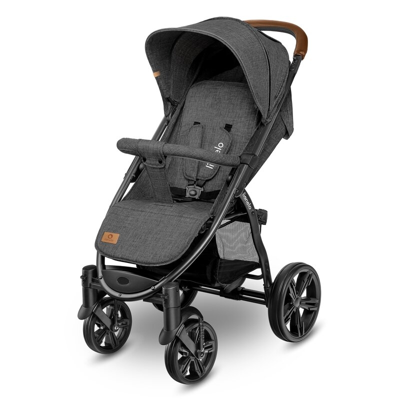 Lionelo - Carucior sport Annet Plus, De la nastere, Cu accesorii, 0- 22 Kg, Gri Caramel