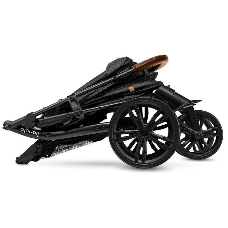 Lionelo - Carucior sport Annet Plus, De la nastere, Cu accesorii, 0- 22 Kg, Gri Caramel