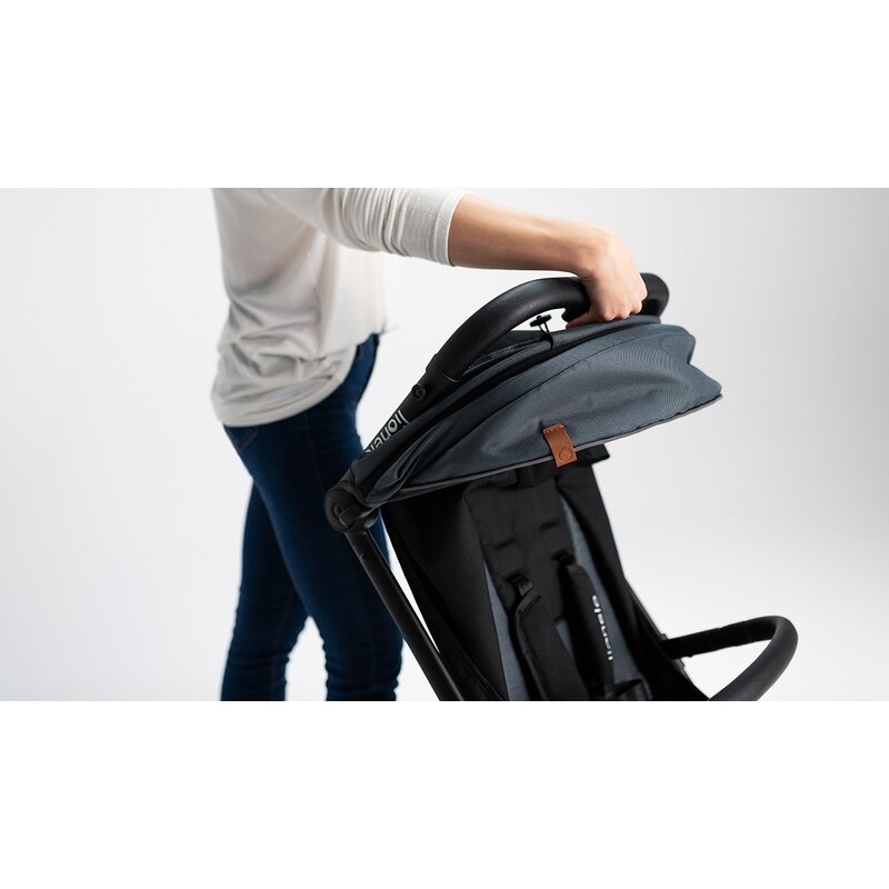 Lionelo - Carucior sport Cloe, De la nastere, Cu accesorii, Cadru din aluminiu, 0-22 kg, Usor, Pliabil cu o singura mana, Ideal pentru toate tipurile de suprafete, Bej