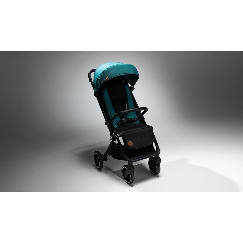Lionelo - Carucior sport Cloe, De la nastere, Cu accesorii, Cadru din aluminiu, 0-22 kg, Usor, Pliabil cu o singura mana, Ideal pentru toate tipurile de suprafete, Bej