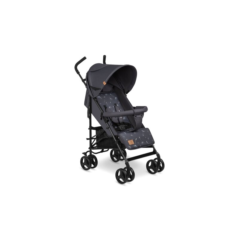Lionelo - Carucior sport Elia, Cu husa de picioare, Cu plasa de tantari, Conform cu standardul european de securitate EN1888-1, Gri inchis