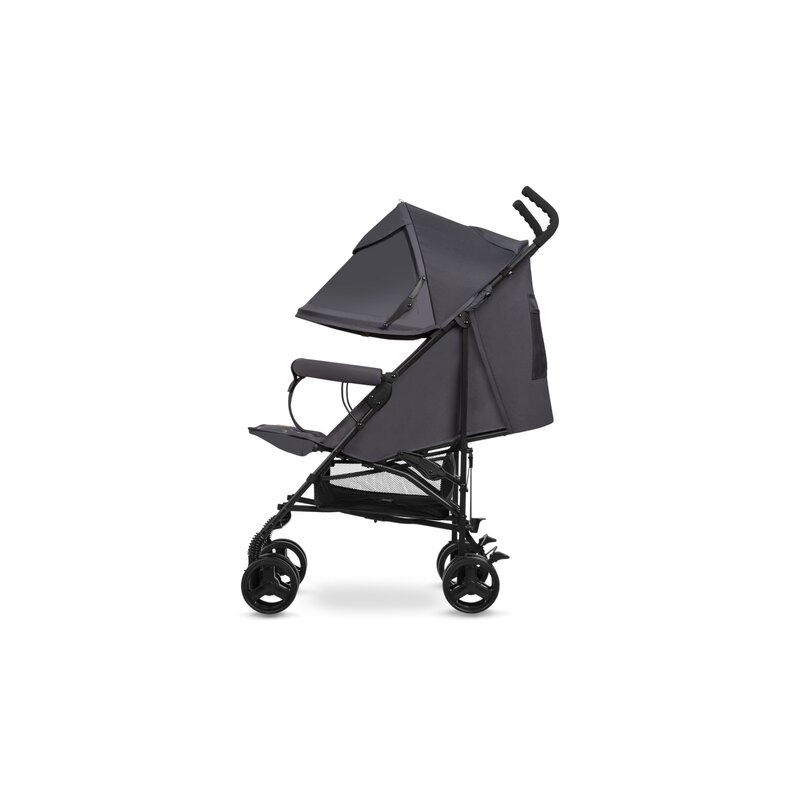 Lionelo - Carucior sport Elia, Cu husa de picioare, Cu plasa de tantari, Conform cu standardul european de securitate EN1888-1, Gri inchis