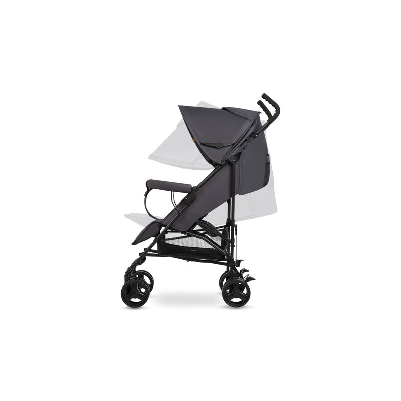 Lionelo - Carucior sport Elia, Cu husa de picioare, Cu plasa de tantari, Conform cu standardul european de securitate EN1888-1, Gri inchis