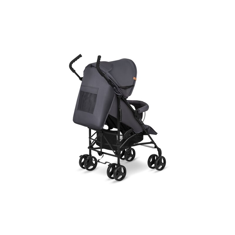 Lionelo - Carucior sport Elia, Cu husa de picioare, Cu plasa de tantari, Conform cu standardul european de securitate EN1888-1, Gri inchis