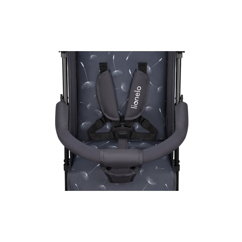 Lionelo - Carucior sport Elia, Cu husa de picioare, Cu plasa de tantari, Conform cu standardul european de securitate EN1888-1, Gri inchis
