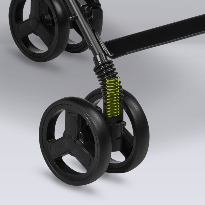 Lionelo - Carucior sport Elia, Cu husa de picioare, Cu plasa de tantari, Conform cu standardul european de securitate EN1888-1, Gri inchis