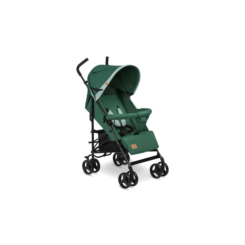 Lionelo - Carucior sport Elia, Cu husa de picioare, Cu plasa de tantari, Conform cu standardul european de securitate EN1888-1, Verde inchis