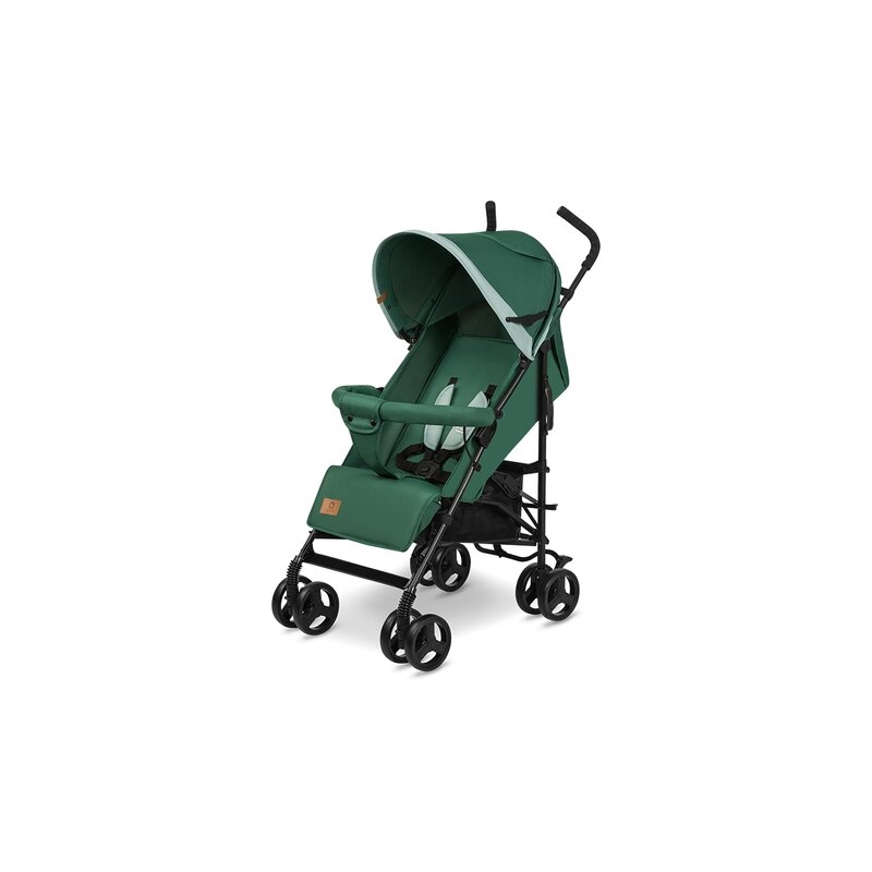 Lionelo - Carucior sport Elia, Cu husa de picioare, Cu plasa de tantari, Conform cu standardul european de securitate EN1888-1, Verde inchis