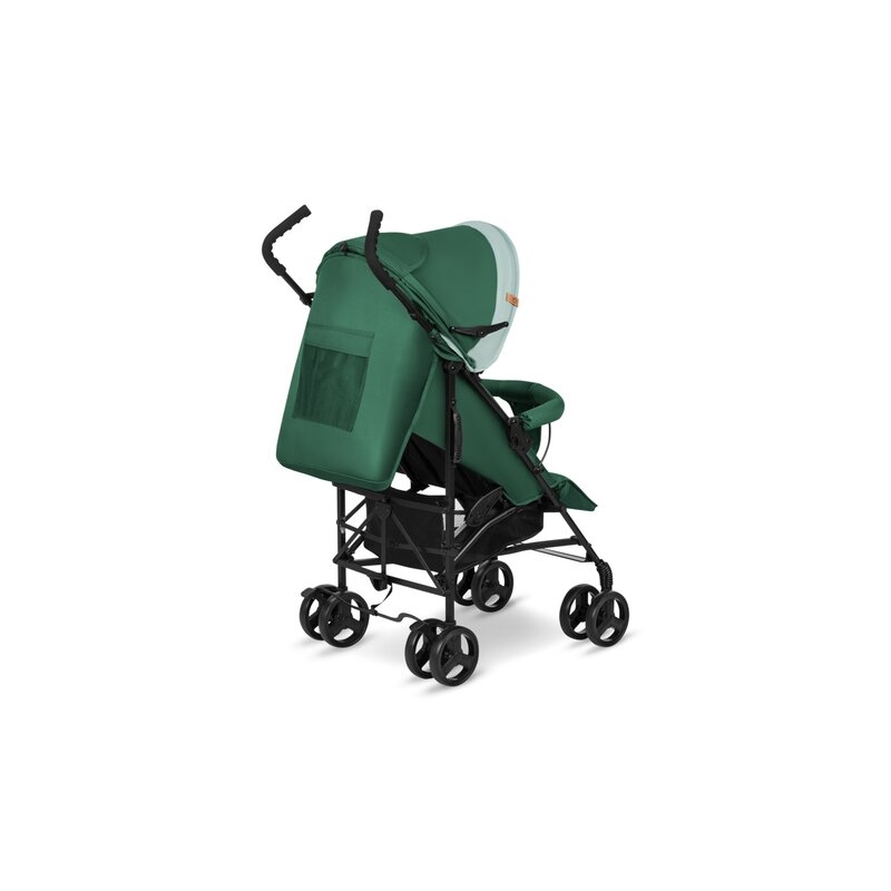 Lionelo - Carucior sport Elia, Cu husa de picioare, Cu plasa de tantari, Conform cu standardul european de securitate EN1888-1, Verde inchis
