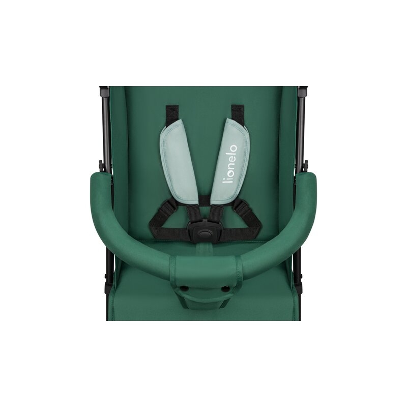 Lionelo - Carucior sport Elia, Cu husa de picioare, Cu plasa de tantari, Conform cu standardul european de securitate EN1888-1, Verde inchis