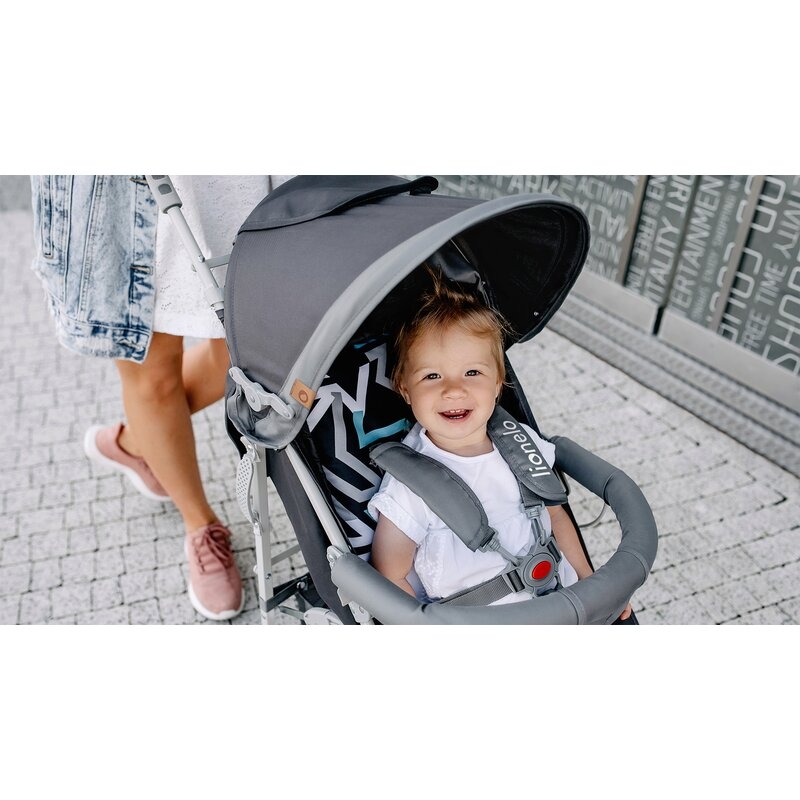 Lionelo - Carucior sport Elia Cu accesorii, Gri