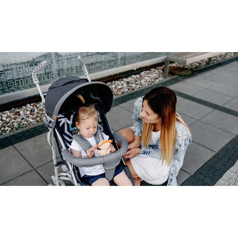 Lionelo - Carucior sport Elia Cu accesorii, Gri