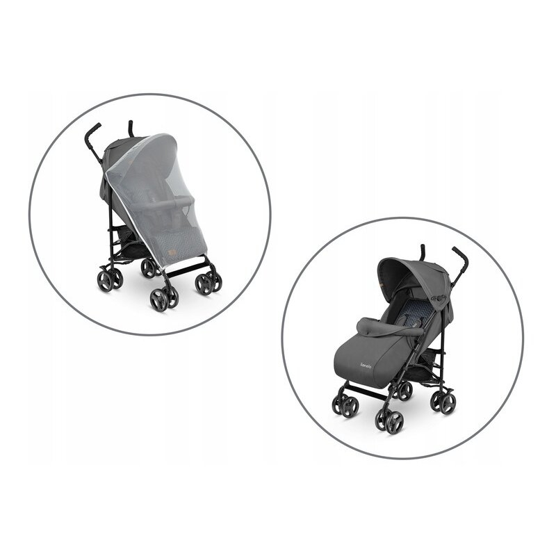 Lionelo - Carucior sport Elia Cu accesorii, Gri