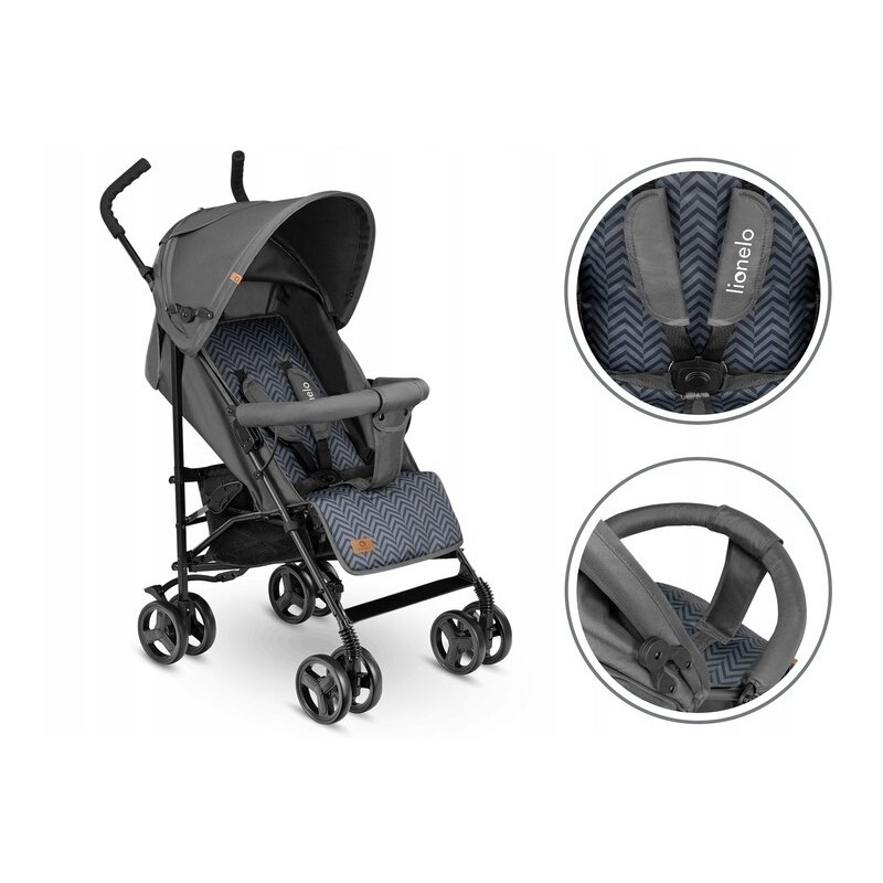 Lionelo - Carucior sport Elia Cu accesorii, Gri
