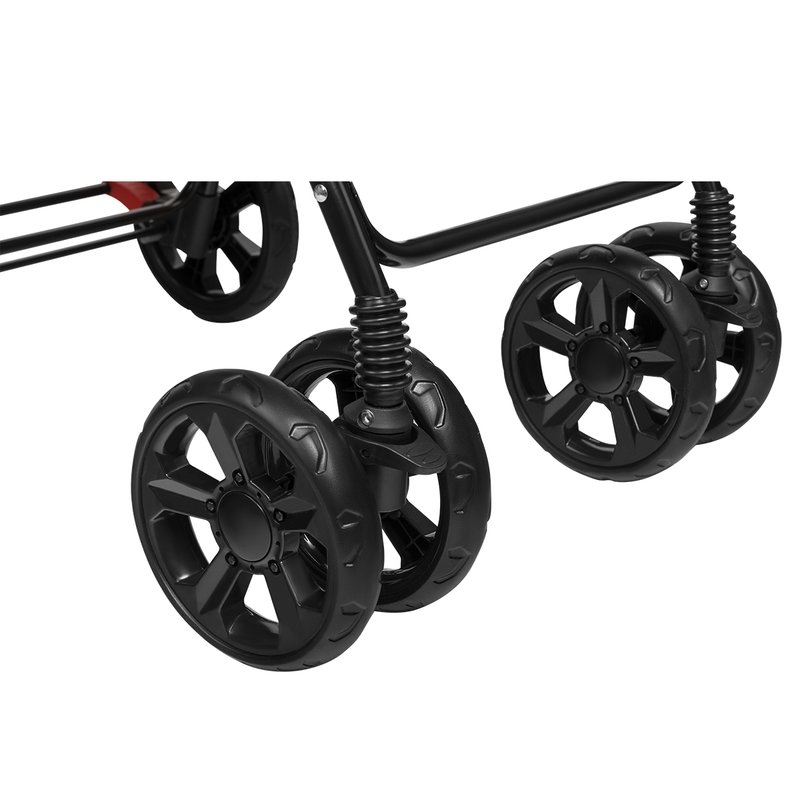 Lionelo - Carucior sport Emma Plus, Cu tavita, 2 Suporturi pentru pahar, Geanta accesorii, Conform cu standardul european de securitate EN1888-1, Vivid Turquoise