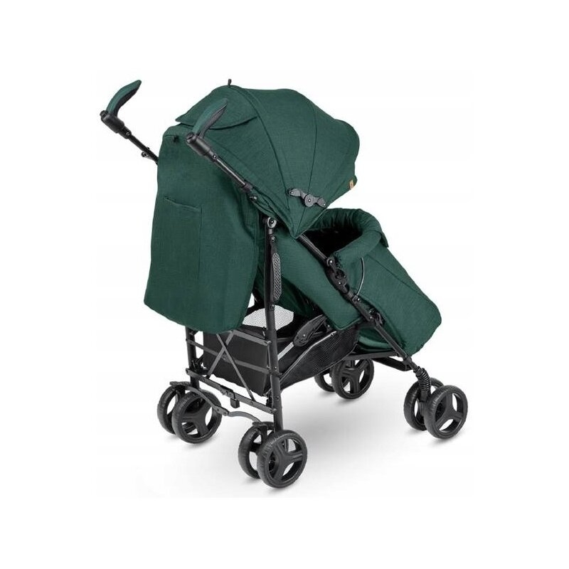 Lionelo - Carucior sport Irma, Cu husa de picioare, Cu plasa de tantari, Verde