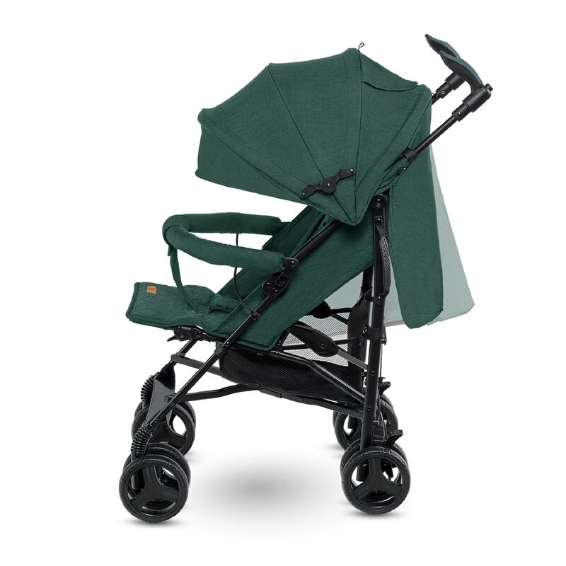 Lionelo - Carucior sport Irma, Cu husa de picioare, Cu plasa de tantari, Verde