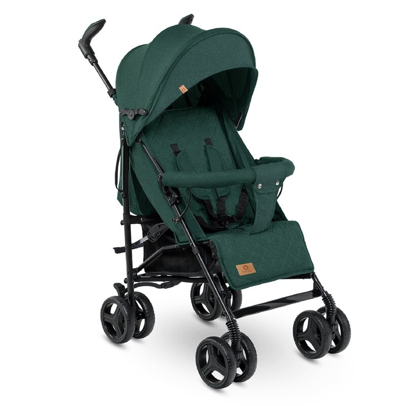 Lionelo - Carucior sport Irma, Cu husa de picioare, Cu plasa de tantari, Verde