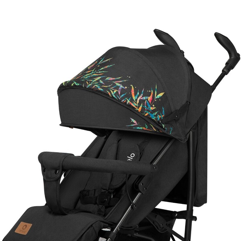Lionelo - Carucior sport Irma Dreamin\', Editie limitata, Cu husa de picioare, Cu plasa de tantari, Negru