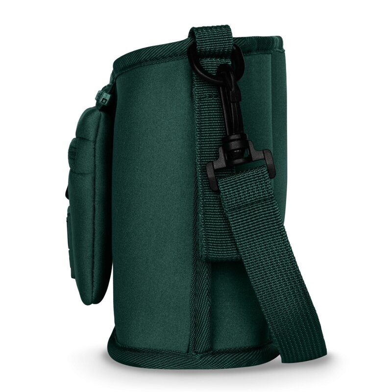 Lionelo - Geanta impermeabila pentru mamici si carucior, Little Cube, Cu 4 compartimente, Curea detasabila, Buzunar exterior detasabil, Verde