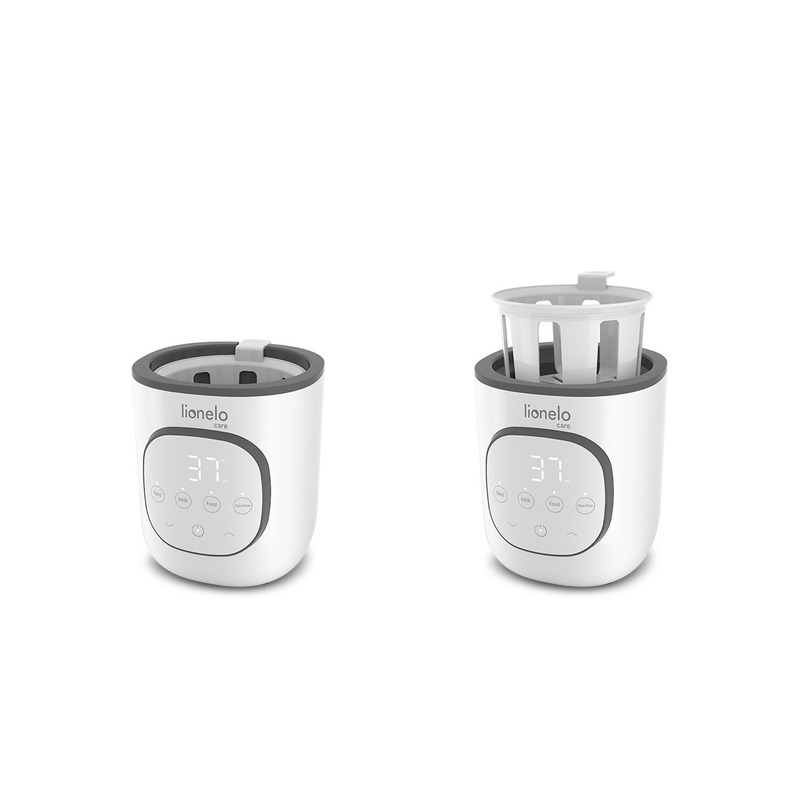 Lionelo - Incalzitor biberoane 5 in 1 ThermUp 2.0, Sterilizare, Dezghetare, Incalzire rapida, 200 W, Fara BPA, Alb