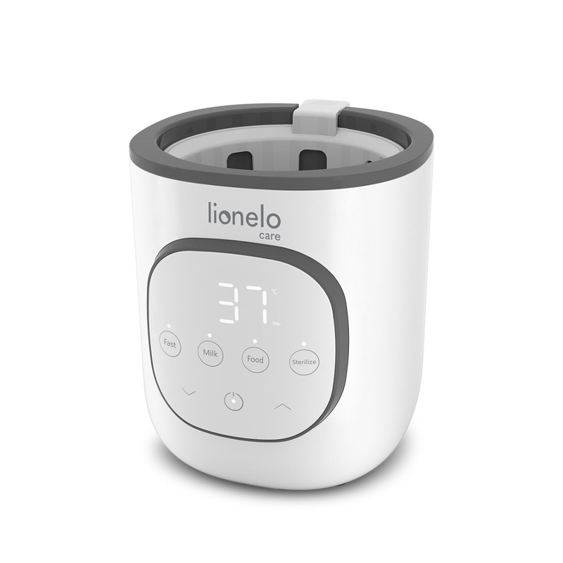 Lionelo - Incalzitor biberoane 5 in 1 ThermUp 2.0, Sterilizare, Dezghetare, Incalzire rapida, 200 W, Fara BPA, Alb