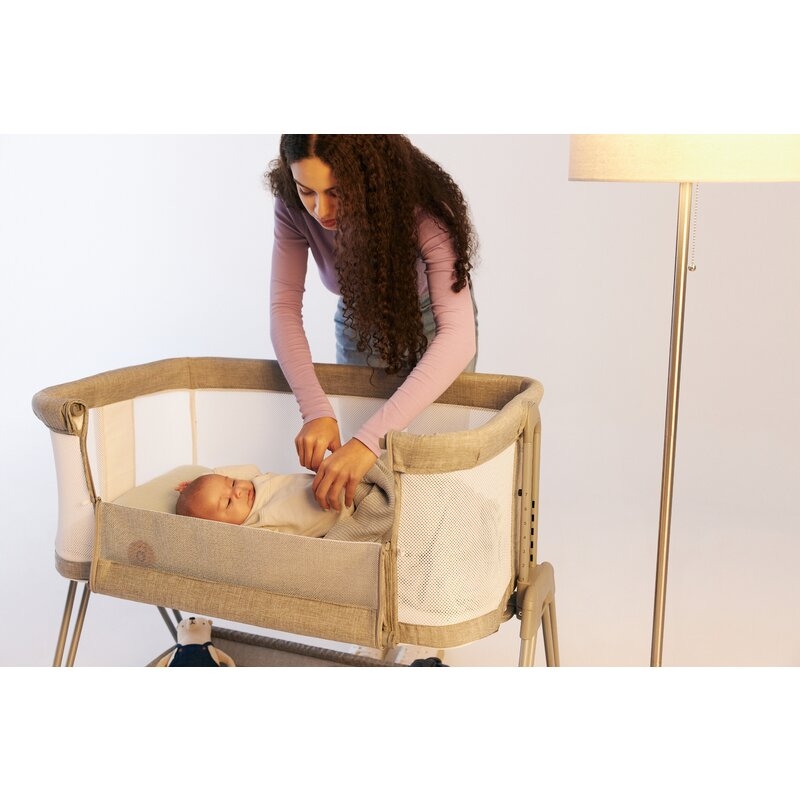 Lionelo - Paturica multifunctionala de infasat, Din bambus, 100x75 cm, Roz