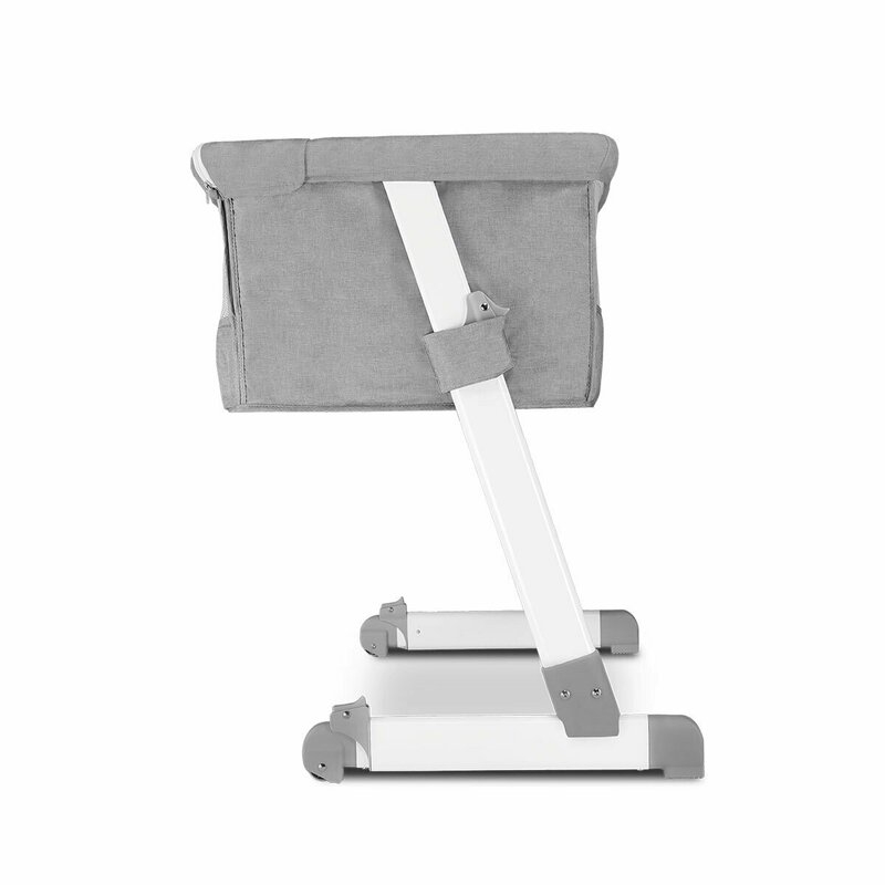 Lionelo - Patut co-sleeper Theo 2 in 1, 90x50 cm, Gri
