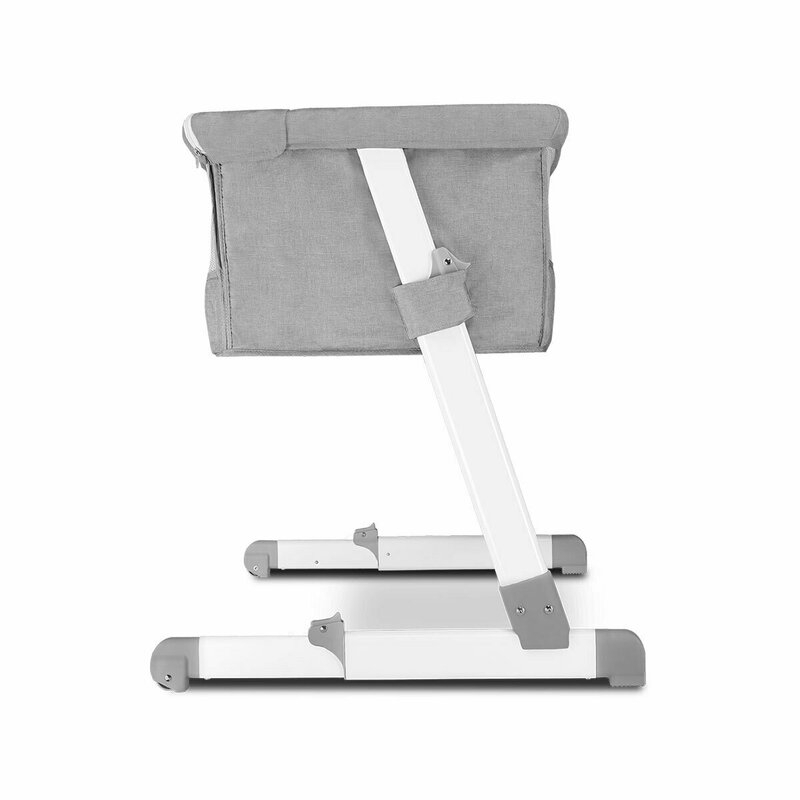 Lionelo - Patut co-sleeper Theo 2 in 1, 90x50 cm, Gri
