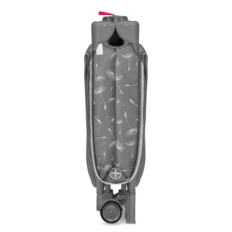 Lionelo - Patut pliant cu doua nivele Sven Plus, 120x60 cm, arcada jucarii, masuta de infasat, vibratii, melodii, conform cu standardele europeane de securitate EN716 si EN12221, Grey
