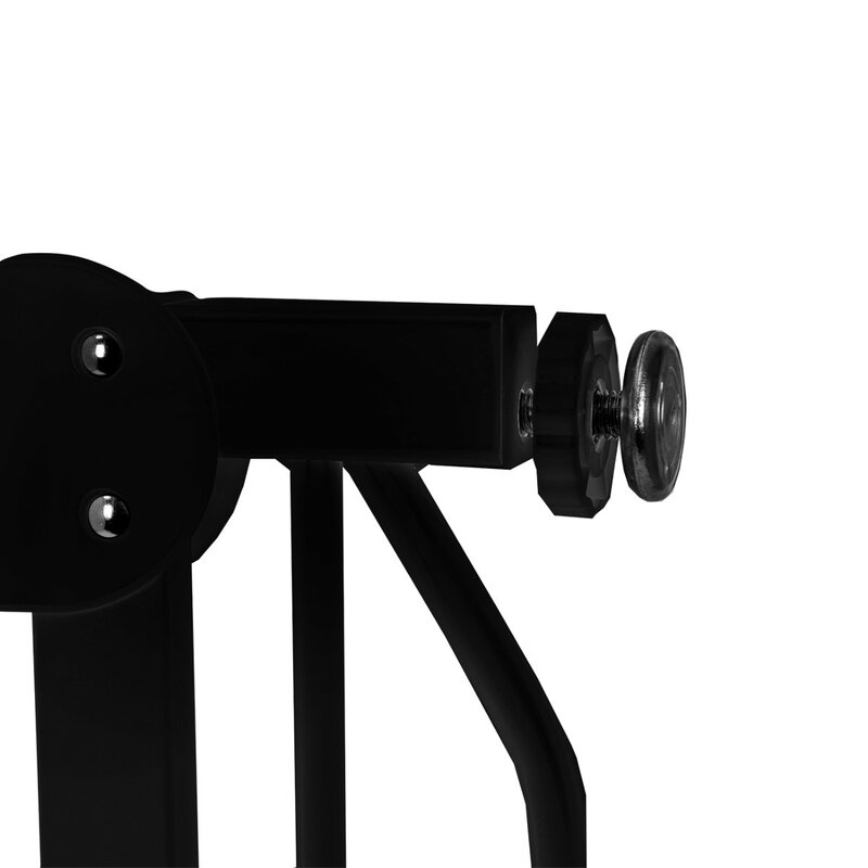 Lionelo - Poarta de siguranta prin presiune Truus Slim, 105 cm, Negru Onyx