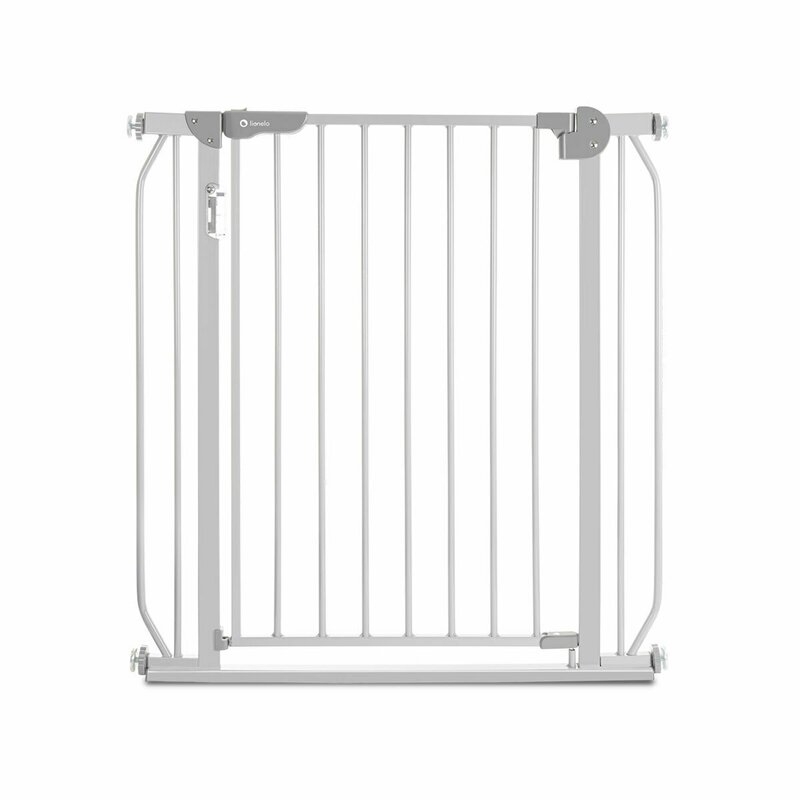 Lionelo - Poarta siguranta Truus Slim LED, Grey