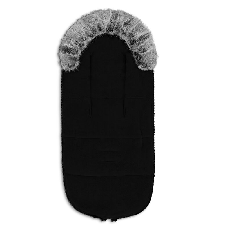 Lionelo - Sac de iarna pentru carucior Frode, 90x45 cm, Impermeabil, Universal, Negru
