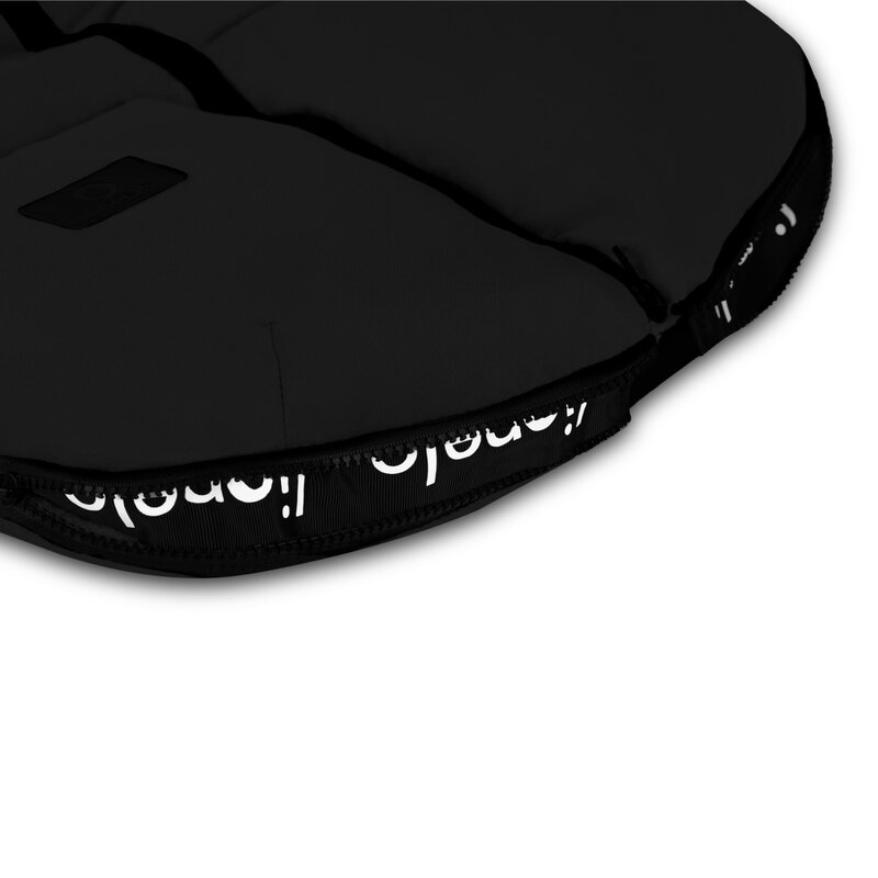 Lionelo - Sac de iarna pentru carucior Frode, 90x45 cm, Impermeabil, Universal, Negru