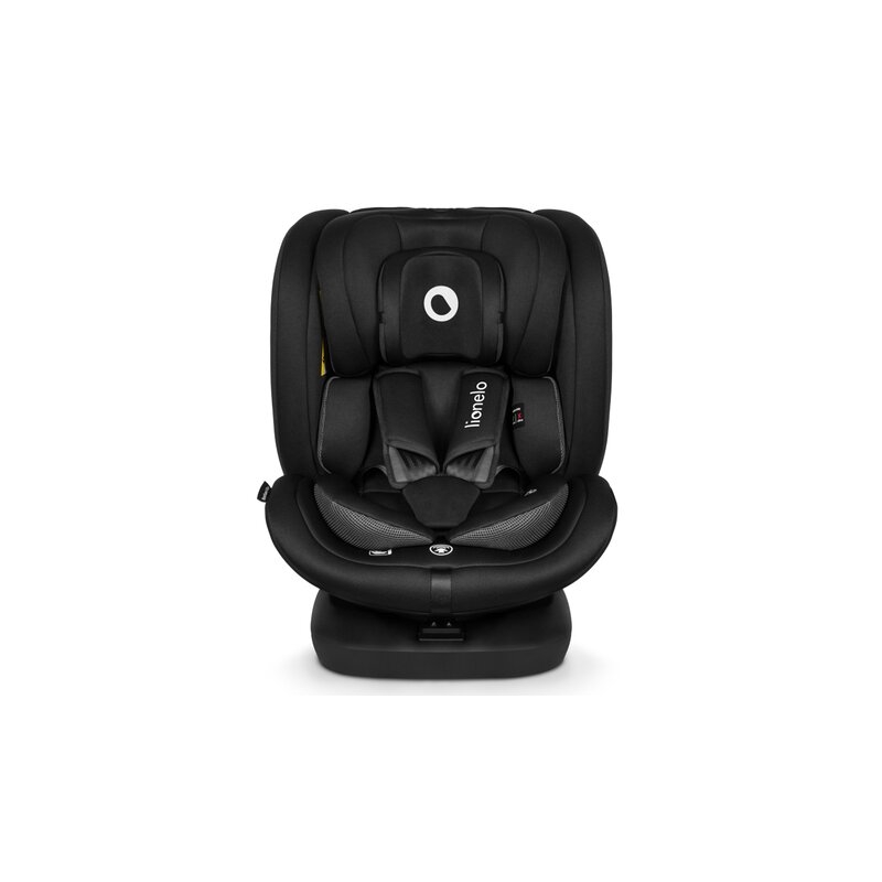 Lionelo - Scaun auto Bastiaan i-Size, 4 in 1, Protectie laterala, Cu spatar inclinabil in 4 pozitii, Cu tetiera reglabila in 7 pozitii, Rotire 360 grade, Top Tether, 0-36 Kg, 40-150 cm, Cu Isofix, Conform cu standardul european de securitate ECE R129/03,