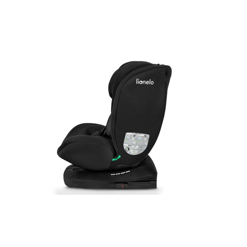 Lionelo - Scaun auto Bastiaan i-Size, 4 in 1, Protectie laterala, Cu spatar inclinabil in 4 pozitii, Cu tetiera reglabila in 7 pozitii, Rotire 360 grade, Top Tether, 0-36 Kg, 40-150 cm, Cu Isofix, Conform cu standardul european de securitate ECE R129/03,