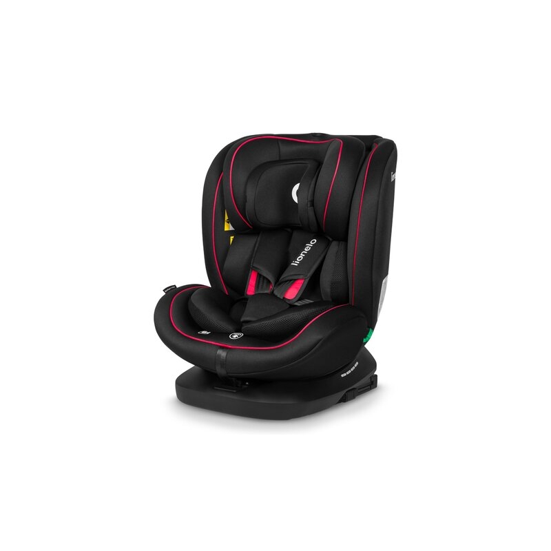 Lionelo - Scaun auto Bastiaan i-Size, 4 in 1, Protectie laterala, Cu spatar inclinabil in 4 pozitii, Cu tetiera reglabila in 7 pozitii, Rotire 360 grade, Top Tether, 0-36 Kg, 40-150 cm, Cu Isofix, Conform cu standardul european de securitate ECE R129/03,
