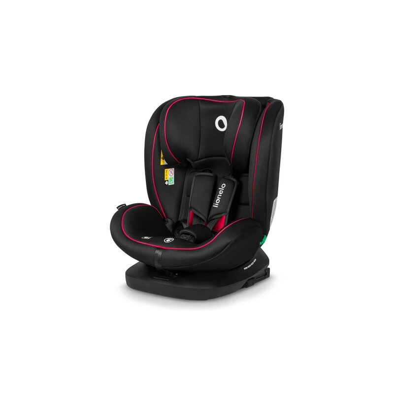 Lionelo - Scaun auto Bastiaan i-Size, 4 in 1, Protectie laterala, Cu spatar inclinabil in 4 pozitii, Cu tetiera reglabila in 7 pozitii, Rotire 360 grade, Top Tether, 0-36 Kg, 40-150 cm, Cu Isofix, Conform cu standardul european de securitate ECE R129/03,