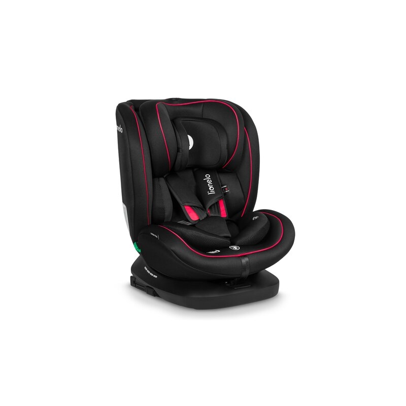 Lionelo - Scaun auto Bastiaan i-Size, 4 in 1, Protectie laterala, Cu spatar inclinabil in 4 pozitii, Cu tetiera reglabila in 7 pozitii, Rotire 360 grade, Top Tether, 0-36 Kg, 40-150 cm, Cu Isofix, Conform cu standardul european de securitate ECE R129/03,