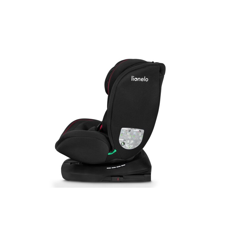 Lionelo - Scaun auto Bastiaan i-Size, 4 in 1, Protectie laterala, Cu spatar inclinabil in 4 pozitii, Cu tetiera reglabila in 7 pozitii, Rotire 360 grade, Top Tether, 0-36 Kg, 40-150 cm, Cu Isofix, Conform cu standardul european de securitate ECE R129/03,